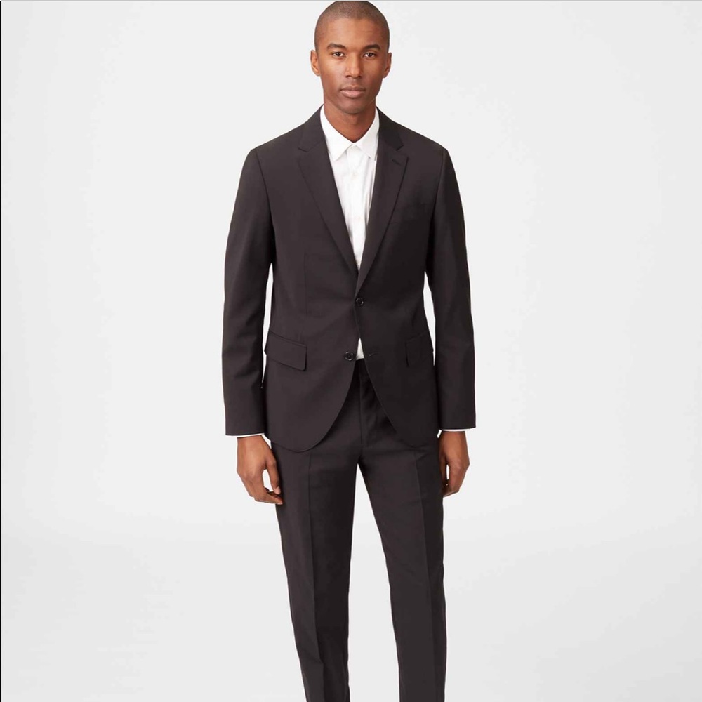 Club Monaco black wool blazer